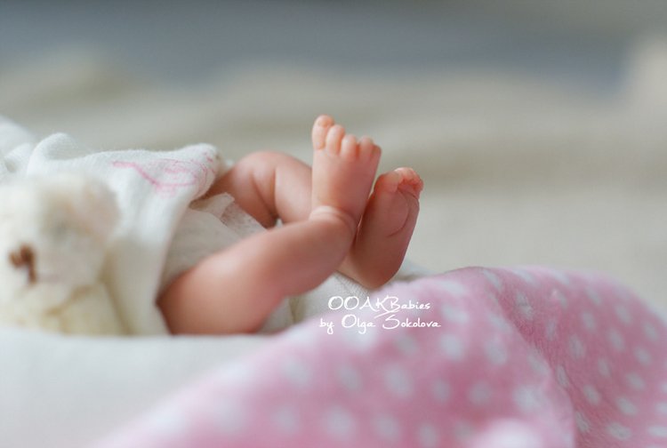 Стефания. Младенец ООАК Ольги Соколовой (фото 9)