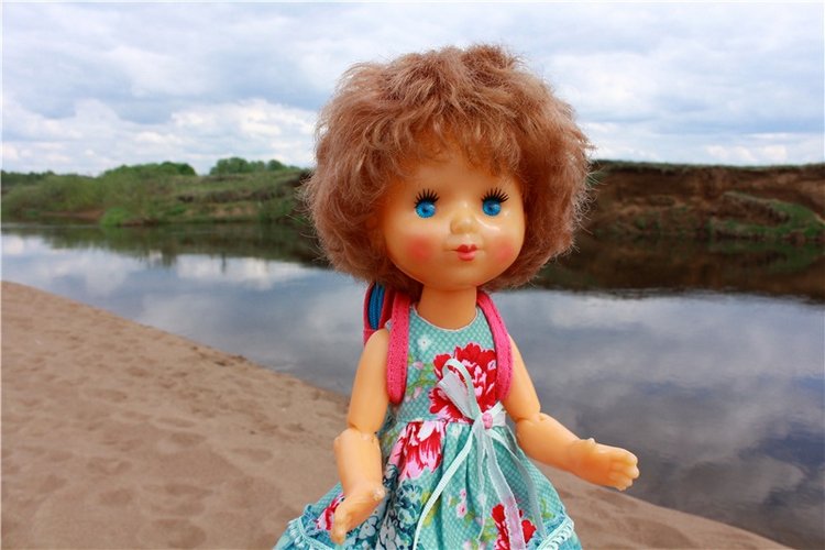 Женя-путешественница — Советские винтажные куклы (СССР): Ленигрушка