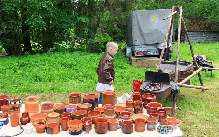 "Троицкие гуляния" в Василёво, 2018 год. Архитектурно-этнографический музей под открытым небом Василёво