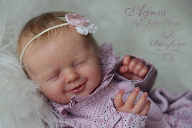 Мой милый ангел Агнес от Юлии Хома. Кукла реборн Олеси Венгер