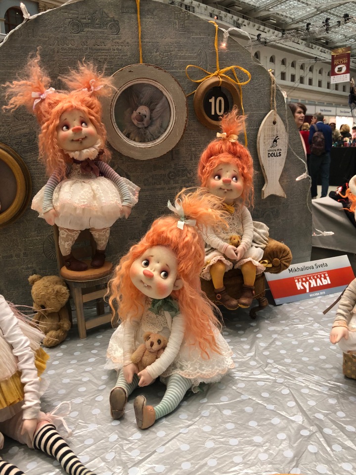 "Искусство куклы" 2019 - приглашаю прогуляться по выставке... ч.4 | Бэйбики "Искусство куклы" 2019 - приглашаю прогуляться по выставке... ч.4