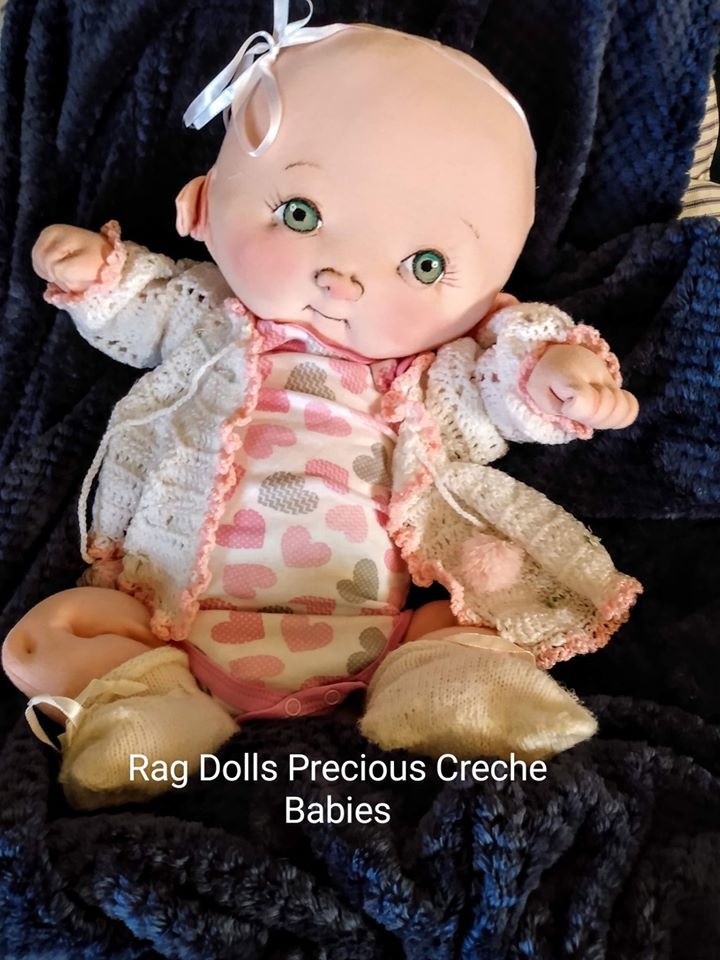 Rag Dolls Precious Creche Babies - Авторские текстильные куклы - ч.2
