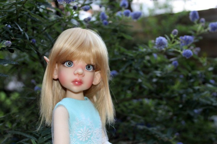 Талисса в весеннем саду — Куклы Kaye Wiggs (Кайе Виггс): авторские BJD (БЖД)