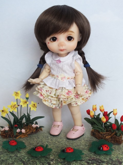 Малышка Эллабелла — Куклы Nikki Britt (Никки Бритт): авторские BJD (БЖД)