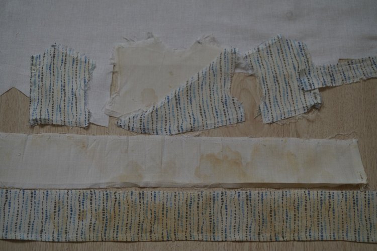 Выкройка платья для куклы Инны Весна 43 см ростом (фото 2)