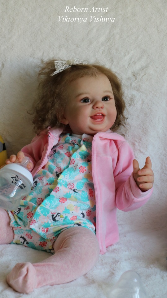 Малышка Хулиганка... куколка реборн Виктории Вишни