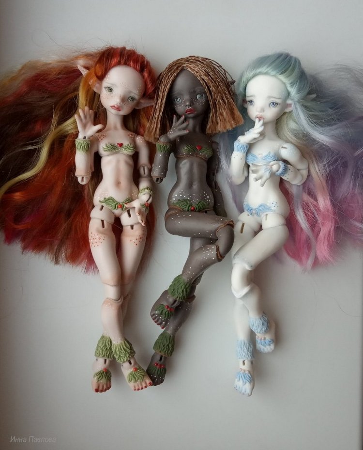 Новые фарфоровые Дриадочки
