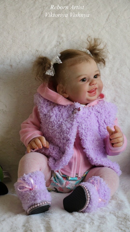 Малышка Хулиганка... куколка реборн Виктории Вишни