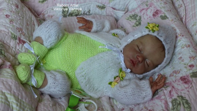 Далила... малышка реборн Виктории Вишни | Бэйбики Далила... малышка реборн Виктории Вишни