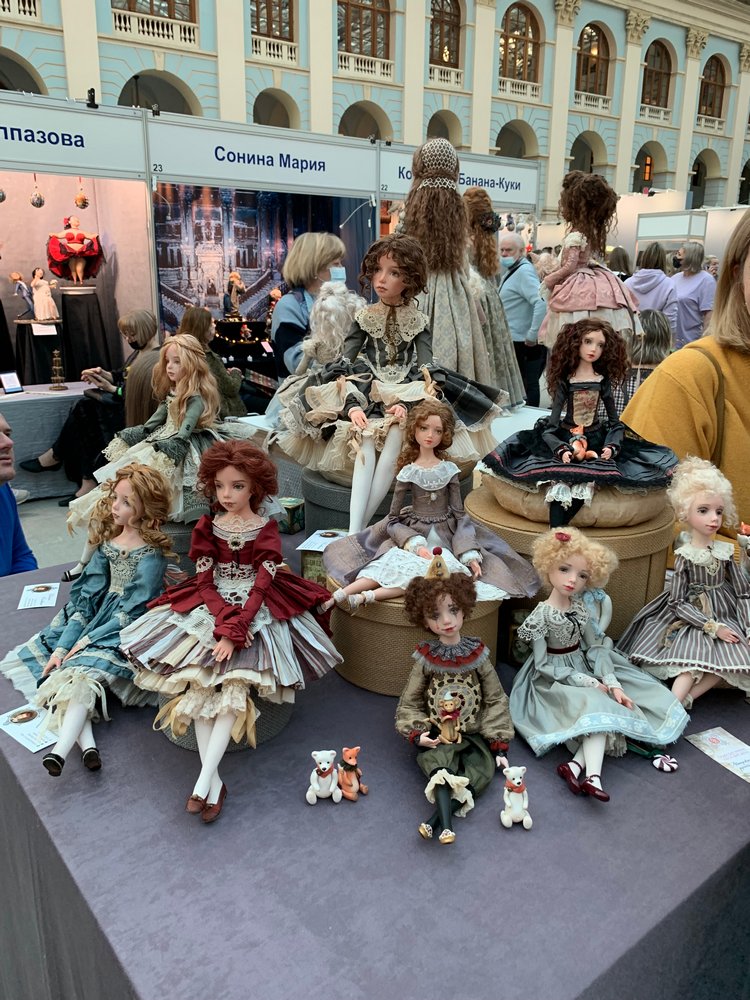Искусство КУКЛЫ - Москва, декабрь 2021 ЧАСТЬ 3 (последняя)