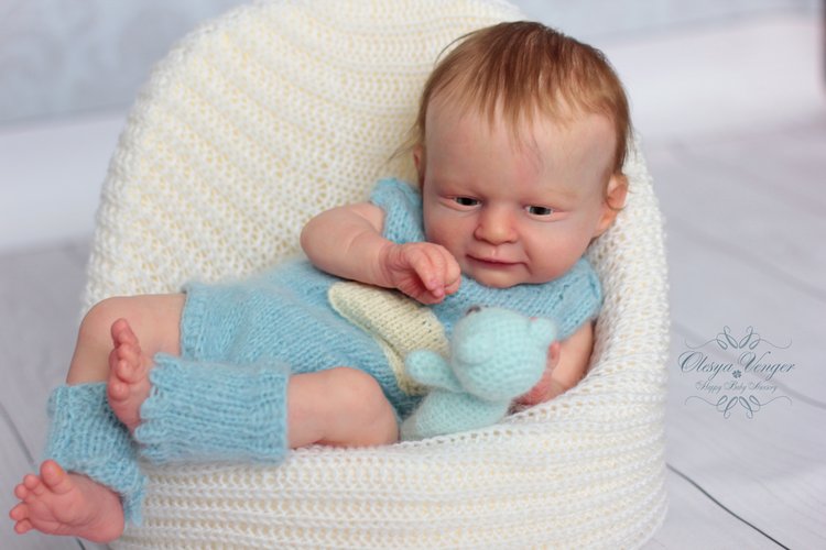 Прототип Марк от Ольги Ауэр (Marc by Olga Auer). кукла реборн Олеси Венгер (фото 6)