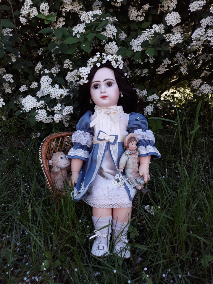 Новые старые куклы — Антикварные куклы Jumeau (Жюмо): Tete Jumeau (фото 6)