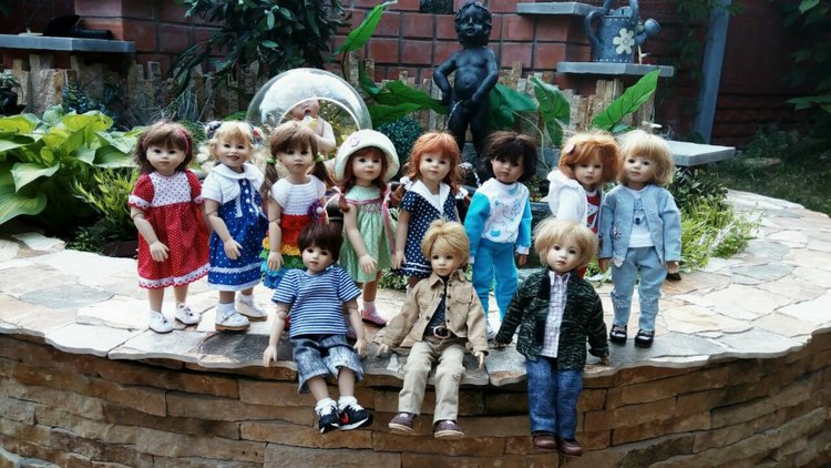 Наше лето. Коллекционная кукла Светочка Heidi Piusczok (фото 2)