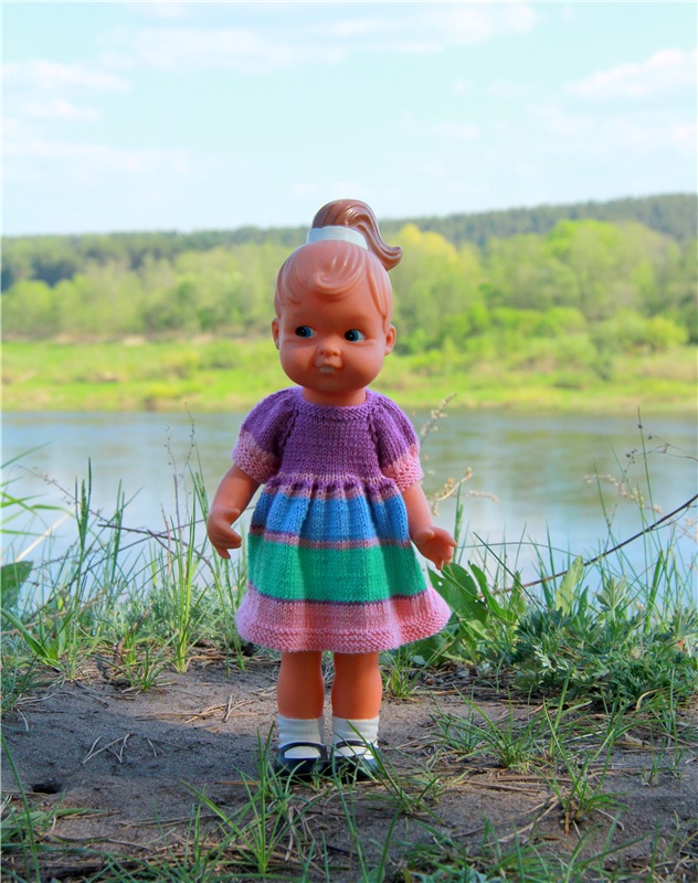 Встреча с бабочкой — Винтажные куклы ГДР (Немки): Бигги (фото 5)