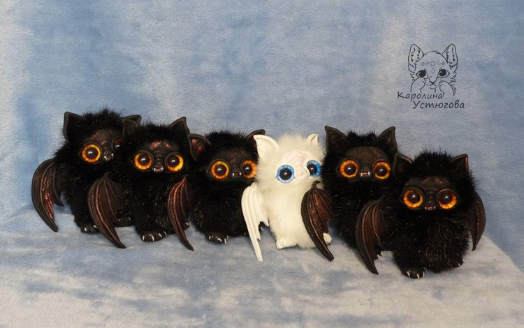 Большая семья летучих мышек (фото 2)