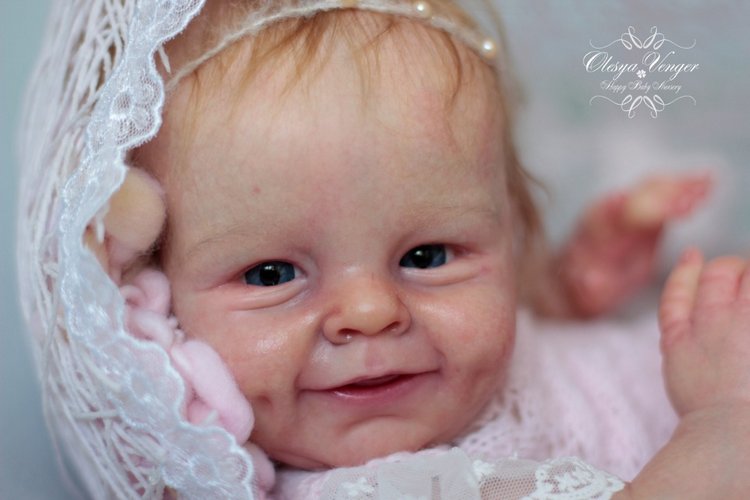 Прототип Shaya от скульптора Bonnie Sieben. Кукла реборн Олеси Венгер