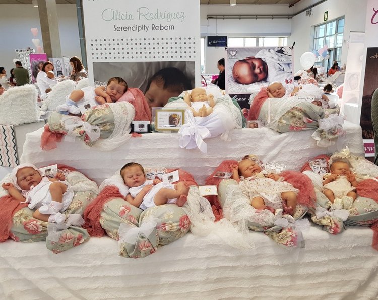Выставка кукол реборн в Валенсии. Expo Doll Show Valencia 2019