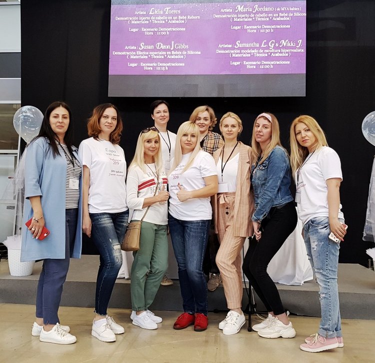 Выставка кукол реборн в Валенсии. Expo Doll Show Valencia 2019 (фото 9)