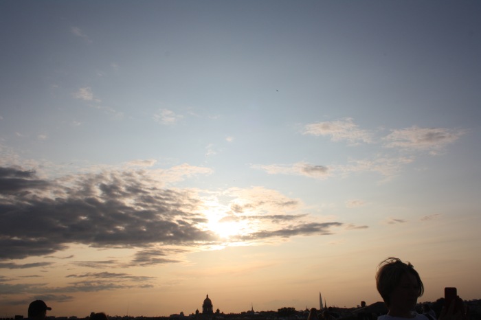 Петербург. Прогулка по крышам. Котокафе. Старые слайды