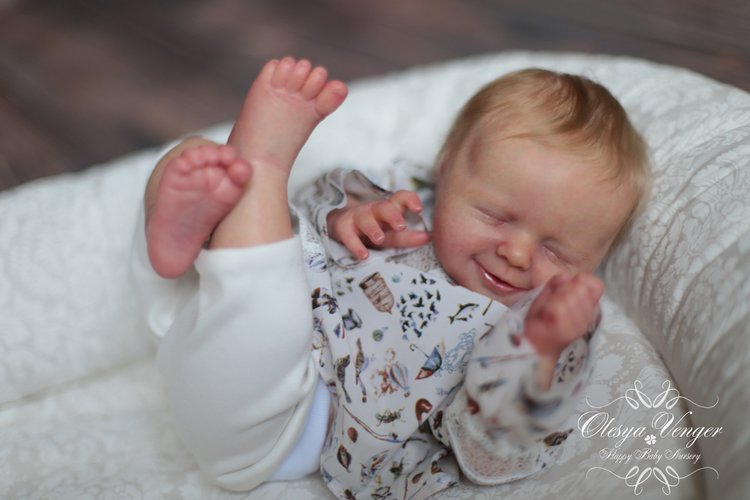 Мой милый ангел Агнес от Юлии Хома. Кукла реборн Олеси Венгер