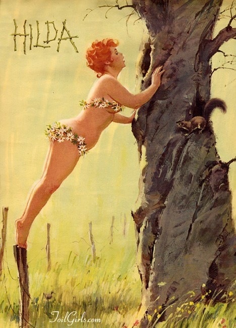 18+ !!! Сексапильная Хильда 50-х | Бэйбики 18+ !!! Сексапильная Хильда 50-х