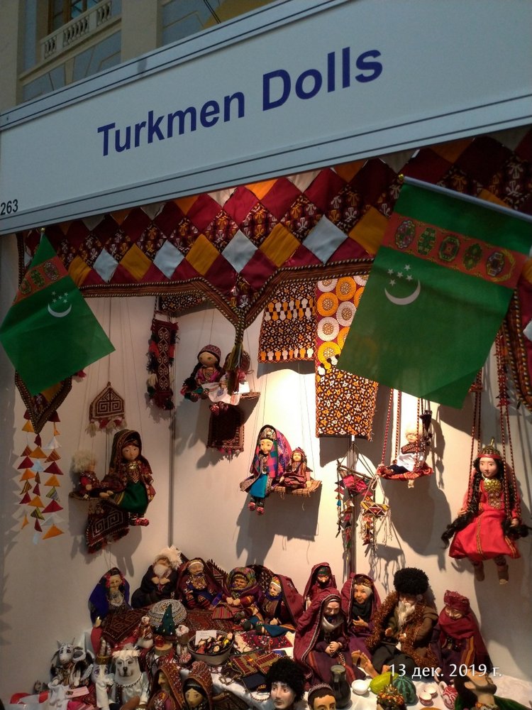 X Международная выставка "Искусство куклы" в Гостином дворе. Часть 2