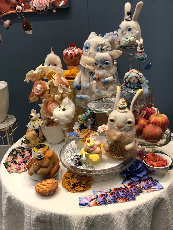 "Искусство куклы" 2019 - приглашаю прогуляться по выставке... ч.1