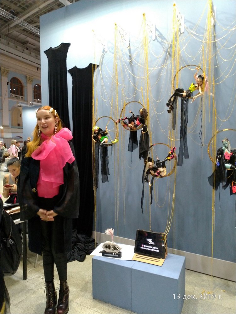 X Международная выставка "Искусство куклы" в Гостином дворе. Часть 3, заключительная