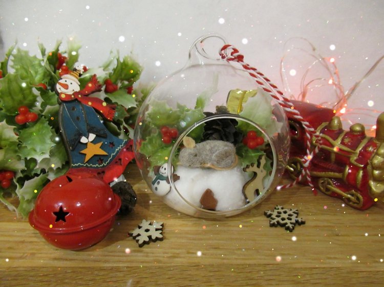В ожидании чуда. Стеклянные шары и другая миниатюра (фото 6)