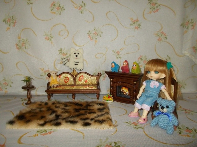 Эксклюзивная мебель для кукол БЖД ростом от 13 до 15см (фото 7)