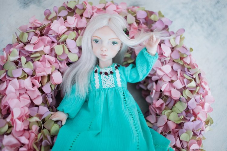 Марта и Амели - мои новые фарфоровые куклы