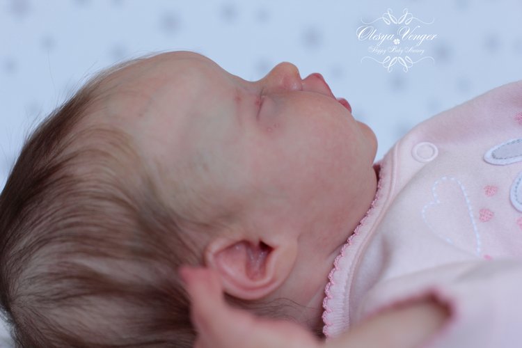 Моя крохотуля Инди. Кукла реборн Олеси Венгер