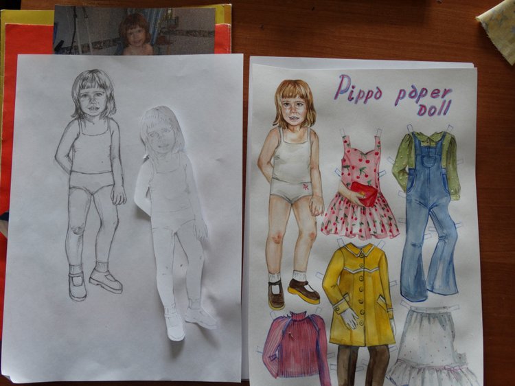 Очень маленькая кукло-встреча. Или ода бумажным куклам