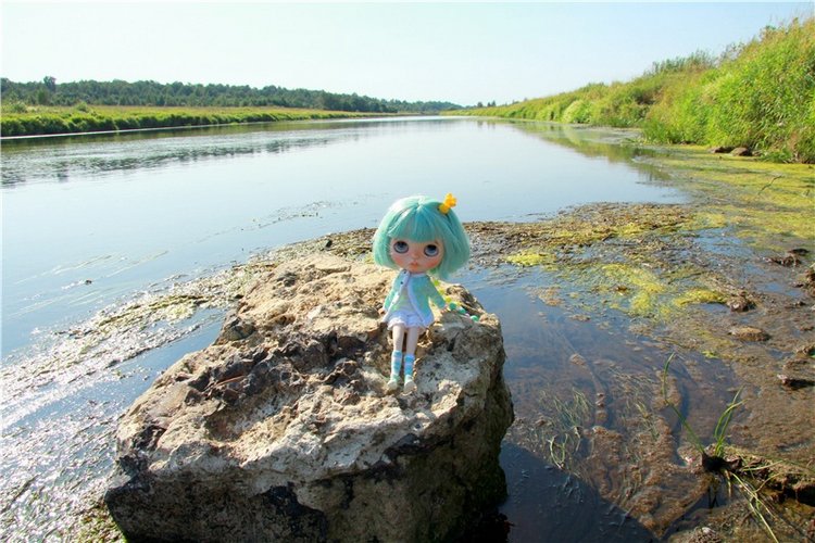 Инопланетянка Нийя. Custom Blythe Doll UFO Go Go Takara