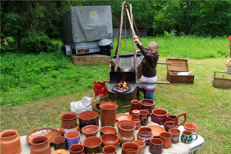 "Троицкие гуляния" в Василёво, 2018 год. Архитектурно-этнографический музей под открытым небом Василёво