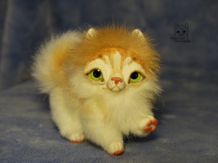 Щенок Хаски, миниатюра. Рыжий окрас (фото 7)