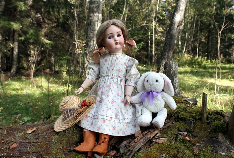 Лучистый Сентябрь — Редкие антикварные куклы и реплики: воск