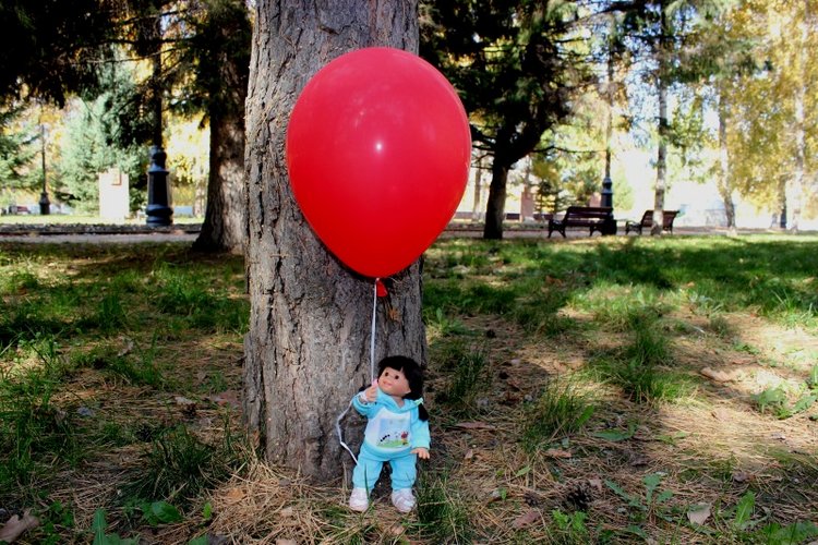 Осень моих вихтелят 2 — Куклы Rosemarie Anna Muller (Мюллер): Вихтели (Wichtel)