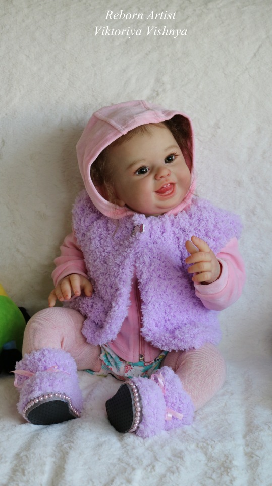 Малышка Хулиганка... куколка реборн Виктории Вишни