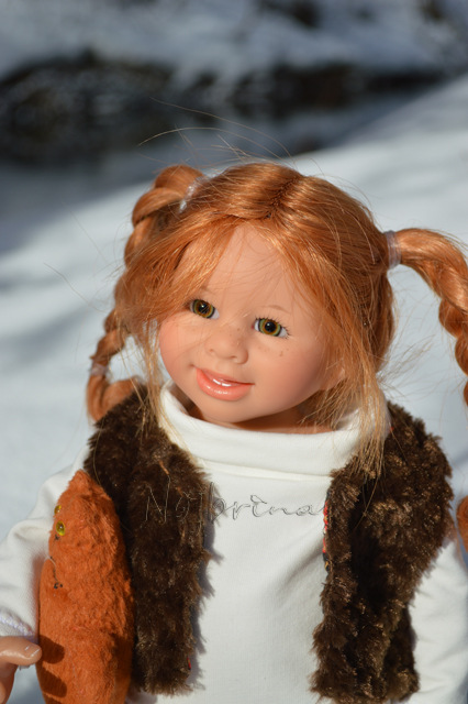 Зима не спешит уходить... Вихтели Rosemarie Anna Muller