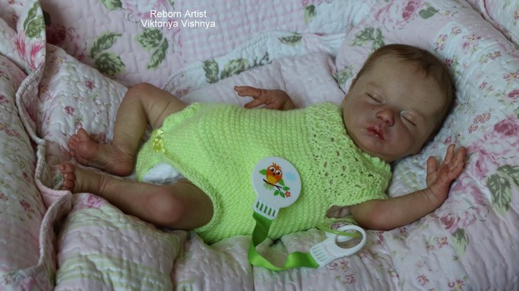 Далила... малышка реборн Виктории Вишни | Бэйбики Далила... малышка реборн Виктории Вишни