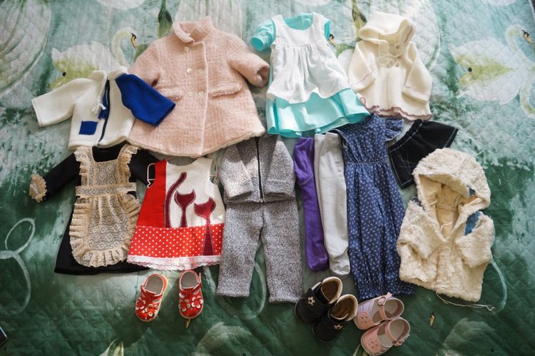 Все наряды Василисы — Советские винтажные куклы (СССР): Ленигрушка (фото 9)