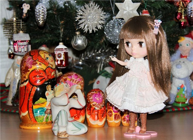 Новогодние встречи — Оригинальные куклы Blythe (Блайз): Takara (фото 3)