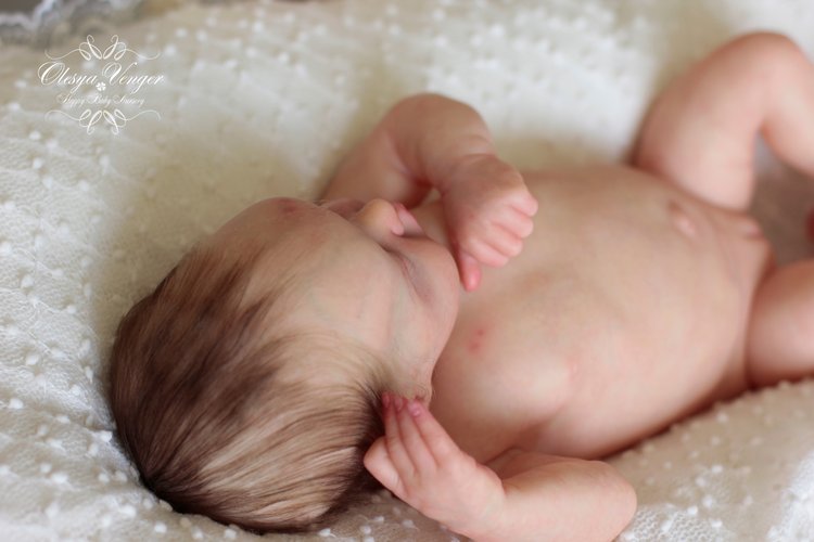 Моя крохотуля Инди. Кукла реборн Олеси Венгер