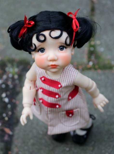 Новая девочка Mae в новом формате 40,5 см от Meadow dolls