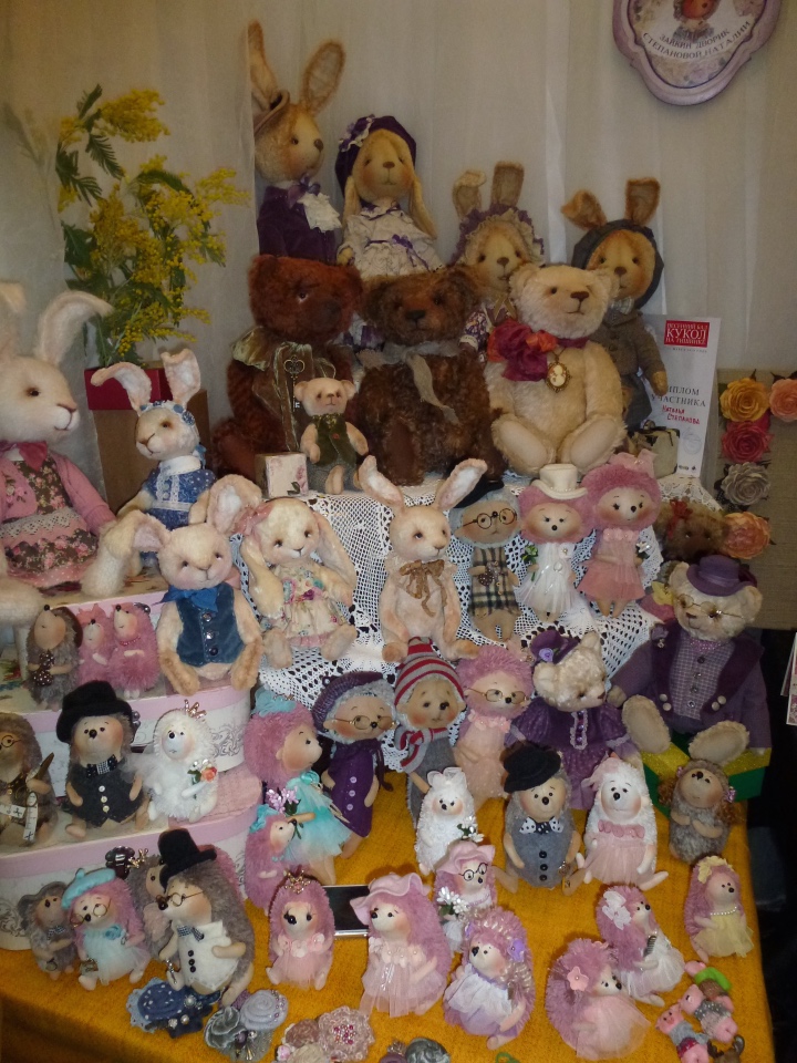 Март 2019 года - Весенний Бал Кукол на Тишинке - ЁЖИКИ