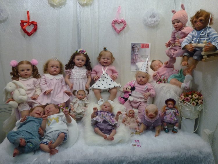 Март 2019 года - Весенний Бал Кукол на Тишинке - РЕБОРНЫ (фото 5)