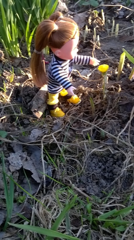 Галинка с Полинкой во саду ли в огороде (фото 5)