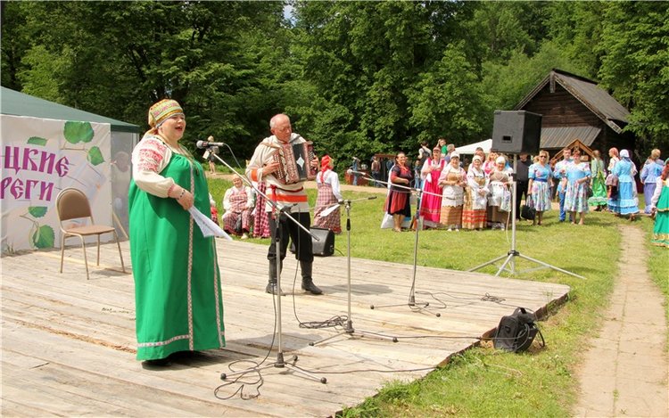 "Троицкие гуляния" в Василёво, 2017 год, продолжение. Архитектурно-этнографический музей под открытым небом "Василёво"