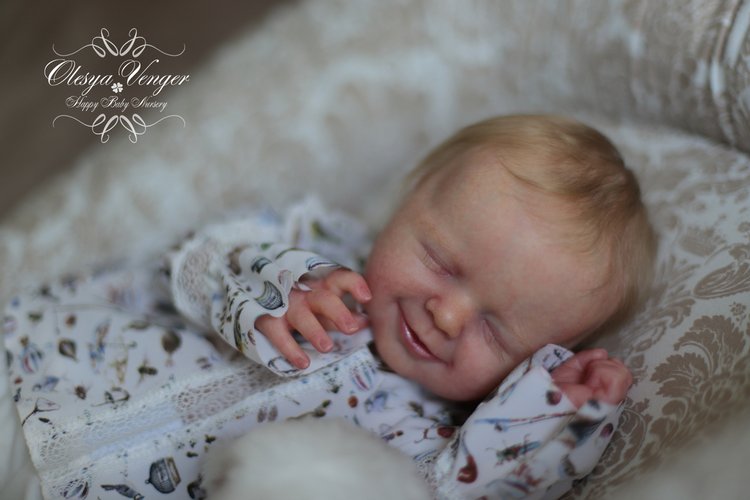 Мой милый ангел Агнес от Юлии Хома. Кукла реборн Олеси Венгер